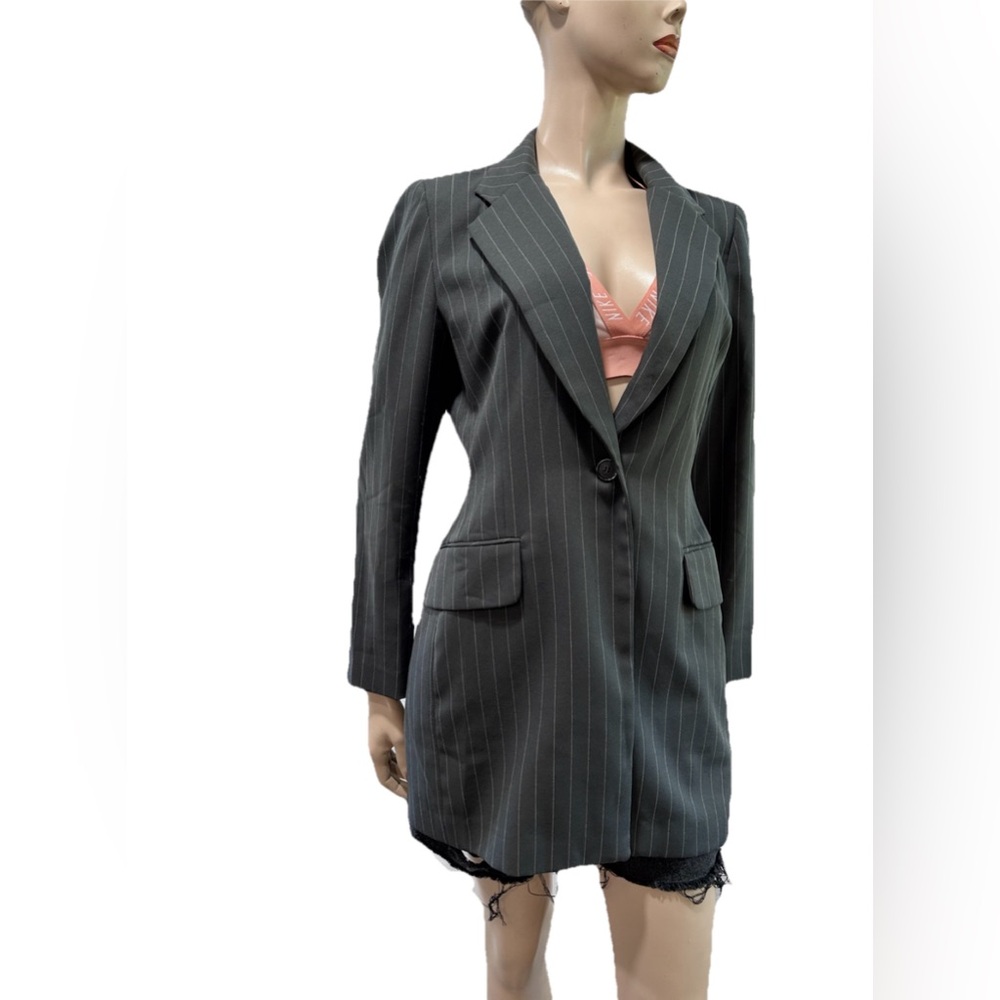 DAVID BENJAMIN blazer Pinstripe Suit Jacket